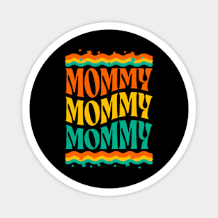 Cute Mom t for mommies - mommy to be groovy Magnet